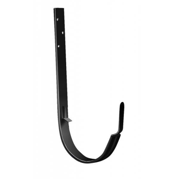 Крюк желоба длинный полоса, Grand Line Ø 125 мм, PU Matte, RAL 9005