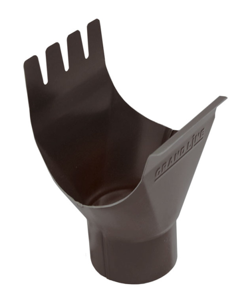 Воронка желоба Grand Line Ø 125/90 мм PE Matt, RAL 8017