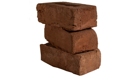 Кирпич ручной формовки Faber Jar Петровский штандарт полнотелый, цвет: красный, под старину, М125, 215x102x65 мм