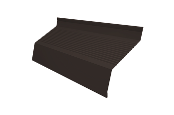 Ламель для забора жалюзи, Milan Gofr, с пленкой 0.45 мм, Drap TX, RR 32