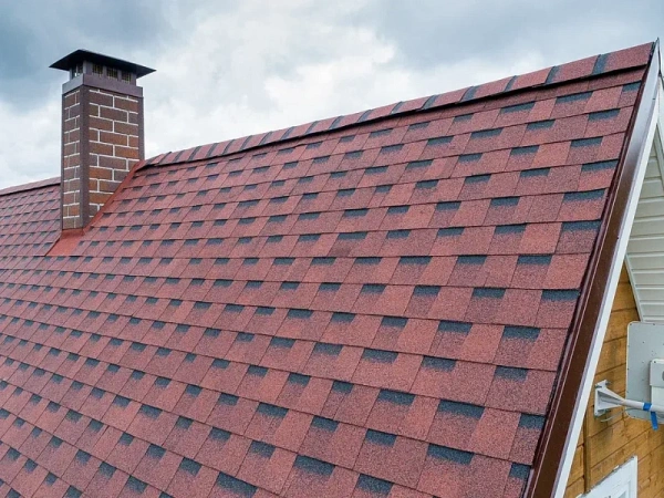 Битумная черепица Shinglas, Фазенда цвет: красный, 2.6 м² / уп.