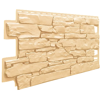 Фасадные панели Технониколь Оптима, Камень, 1128 х 441 мм цвет: песочный