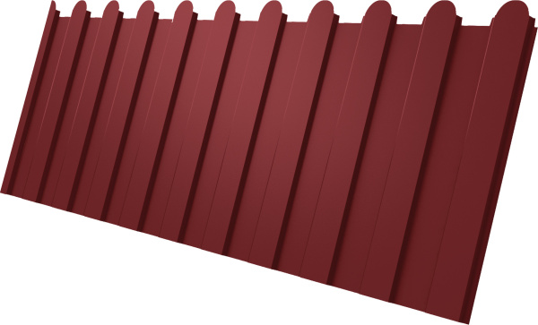 Профилированный лист GL C8 A, фигурный, 0.45 мм, PE, RAL 3011