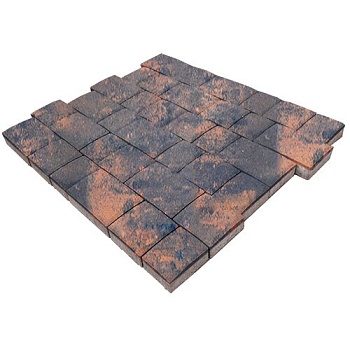 Тротуарная плитка SteinRus Инсбрук Инн 60 мм 150/225 х 112.5/150 мм, цвет: айвори