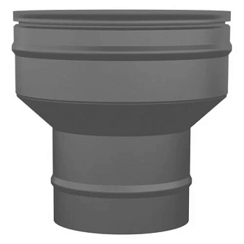 Переходник Schiedel Permeter 25/50, Ø300/350 мм серый