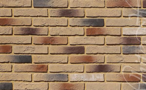 Декоративный камень White Hills Бергамо Брик под Кирпич, цвет: 370-40 / коричневый