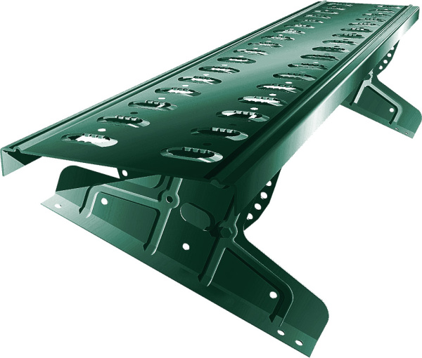 Мостик кровельный для фальцевой кровли Optima L=1250 мм, RAL 6005