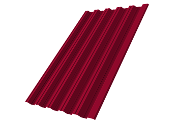 Профилированный лист GL HC35 R, 0.45 мм, PE, RAL 3003