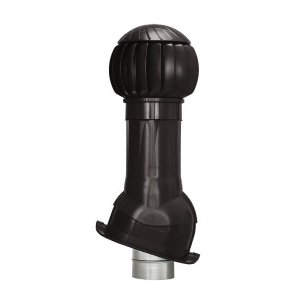 Комплект вентиляции Gervent monterrey, 125/ИЗ/160 мм темно-коричневый