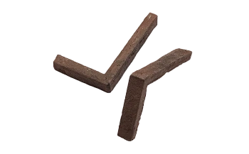 Декоративный кирпич, угловой элемент Mesterra Magnum, 240х157х40 мм под Кирпич, цвет: 012