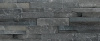 Сланец, 3D панель из камня, 350х180 мм, Modern Black Matt