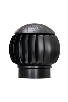 Турбина вентиляционная ротационная Gervent 160 мм черный