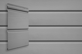 Сайдинг Grand Line, Double-брус, L=3000 мм, серия Classic Standart, цвет: серый