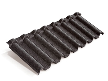 Композитная черепица Metrotile Gallo 1315 х 418 мм цвет: сланцевый