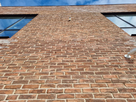 Кирпич ручной формовки Faber Jar Петровский штандарт полнотелый, цвет: черно-красный, под старину, М125, 215x102x65 мм