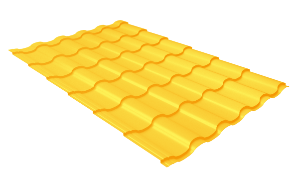 Профиль волновой Grand Line кредо 0.45 мм, PE, RAL 1018