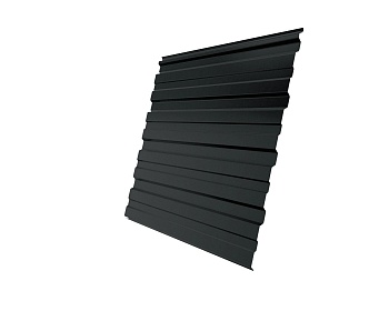 Профилированный лист GL C10 A, 0.5 мм, Satin Matt TX, RAL 7016 Профилированный лист GL C10 A, 0.5 мм, Satin Matt TX, RAL 7016
