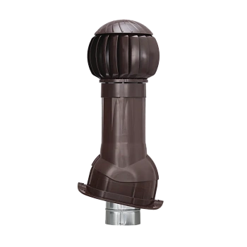 Комплект вентиляции Gervent monterrey, 125/ИЗ/160 мм коричневый