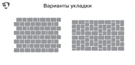 Тротуарная плитка Braer Классико 60 мм 57х115, 115х115, 172х115 мм, цвет: песочный