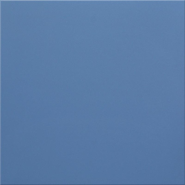 Керамогранит Уральский фасад, моноколор, рельеф синий 600x600x10 мм