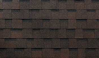 Ламинированная битумная черепица, Docke, Dragon Europa цвет: темно-коричневый, 2.5 м² / уп.