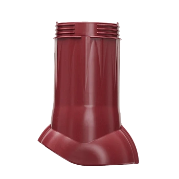 Вентиляционный выход неизолированный Gervent Static 160 мм бордовый