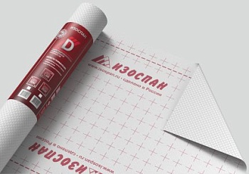 Изоспан D 100, универсальная гидро-пароизоляционная пленка, 70 м²