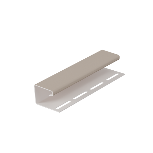 J-профиль пвх, Docke, L=3000 мм серия Premium, цвет: халва