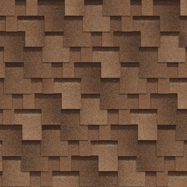 Битумная черепица Shinglas, Фокстрот цвет: сандал, 3 м² / уп.