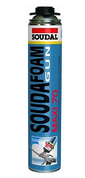 Пена монтажная Соудал Soudafoam Maxi 70, 870 мл