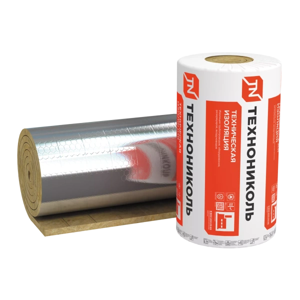 Технониколь мат прошивной огнезащитный,80ГП Ф, 50х1200х2400 мм 2.88 м², 0.144 м³