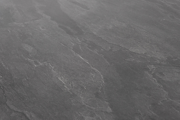 Стол обеденный из HPL 160х80 см, Малага, цвет: серый гранит, каркас черный