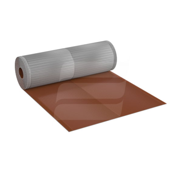 Eurovent VALLEY Q Ребристый желобок ендовы 500 х 2000 мм, цвет: коричневый