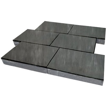 Тротуарная плитка SteinRus Парк Плейс 80 мм 600х300 мм, цвет: актау