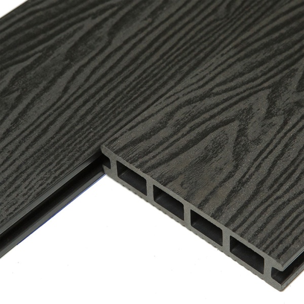 Террасная доска CM Decking VINTAGE 140 мм, L= 4000 мм цвет: черное дерево