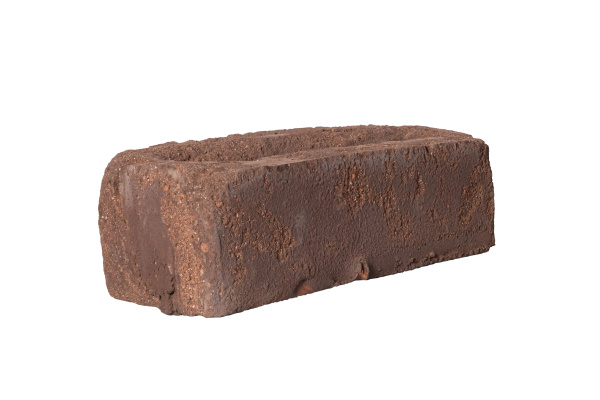 Кирпич ручной формовки Faber Jar Петровский штандарт полнотелый, цвет: бордовый, под старину, М125, 215x102x65 мм