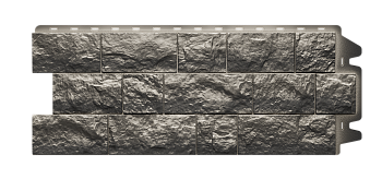 Фасадные панели Docke Fels, 1072х450 мм Premium, цвет: стальной