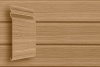 Сайдинг Grand Line, Natural-брус, L=3000 мм серия Design Tundra, цвет: клен