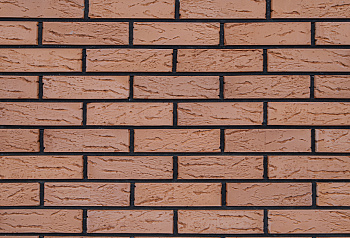 Кирпич облицовочный клинкерный Kerma Premium, 0.7НФ пустотелый, цвет: красный, рустик, М300, 250х85х65 мм