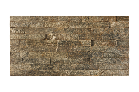 Кварцит, 3D панель из камня, 600х150 мм, Classic Green Quartz, 8 шт/уп