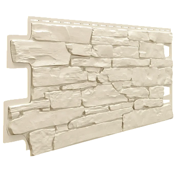 Фасадные панели Технониколь Оптима, Камень, 1128 х 441 мм цвет: слоновая кость