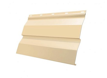 Металический сайдинг Grand Line, корабельная доска 0.45 мм, PE, RAL 1015