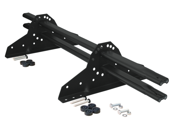 Снегозадержатель Grand Line NEW универсальный,  L=1000 мм, 2 опоры, 2 трубы, овал 42х21 мм. RAL 7016