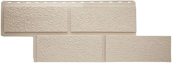 Фасадные панели Альта Профиль, Неаполь ЭКО, 1260 х 460 мм цвет: кремовый