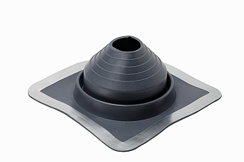 Проходной элемент Master Flash прямой №4, 75-160 мм силиконовый серый