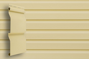 Сайдинг Grand Line, корабельная доска, L=3660 мм серия Classic Standart, цвет: ванильный
