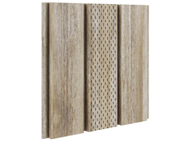 Cофит Aquasystem, 326 мм, центральная перфорация L=2400 фактурный, 0.45 мм, Printech, сибирская пихта