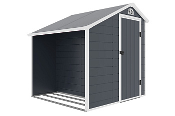 Сарай-дровница пластиковый Black Fox Modernist D, 3.4 м²