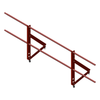 Ограждение универсальное Optima, H=650 мм, L=2000 мм, RAL 3011