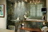 Кварцит, брашированный, 600x300 мм, 12 мм,  Brushed Zeera Green